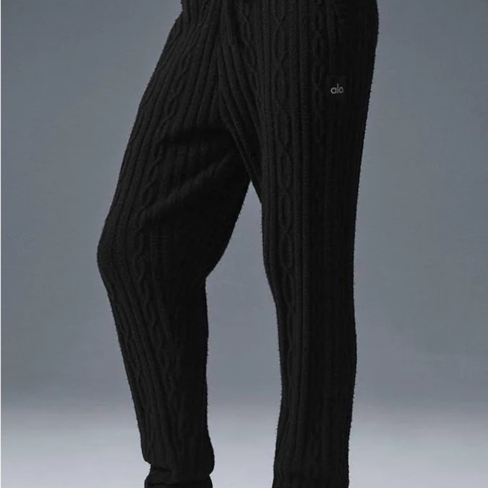 ALO Yoga Cable Knit Bliss Joggers